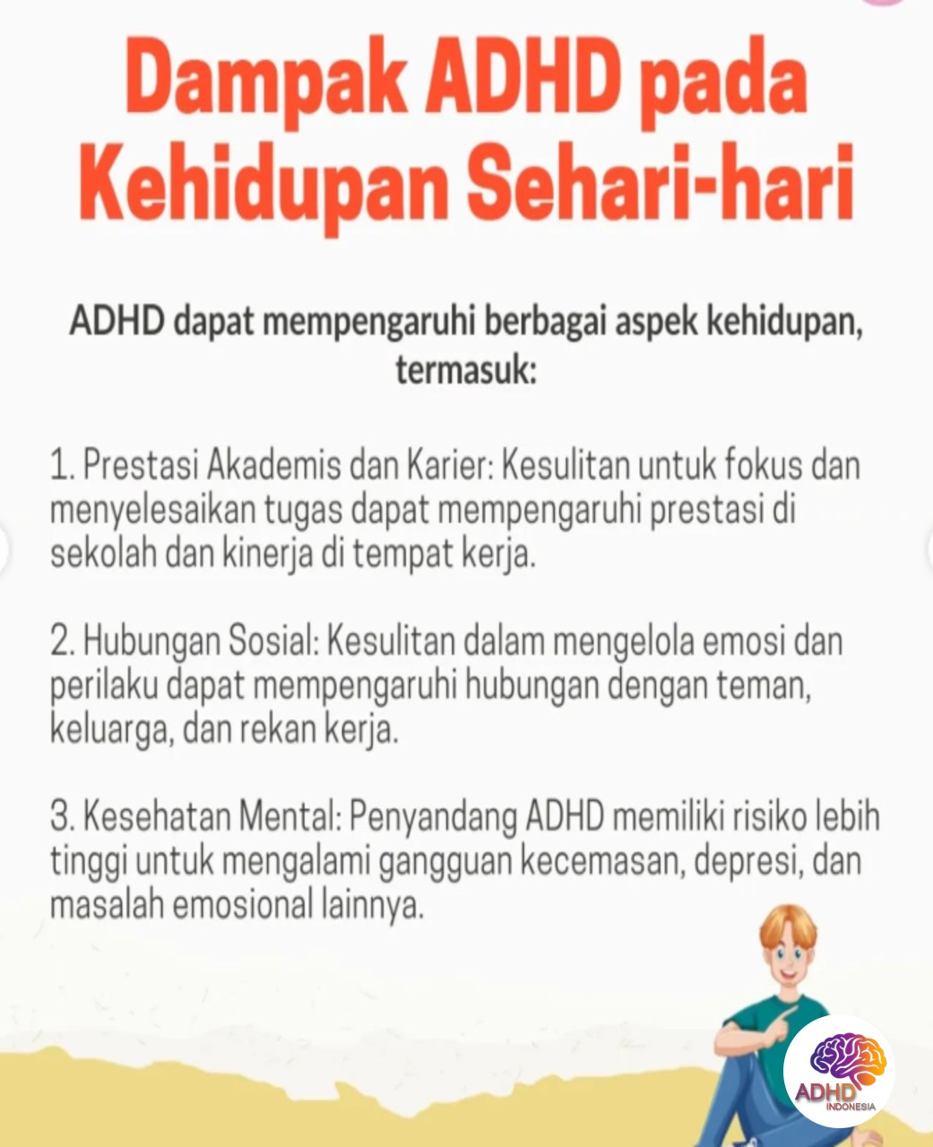ADHD dan Hubungan Sosial Anak di Lingkungan Sekolah di Kabupaten Banjarnegara