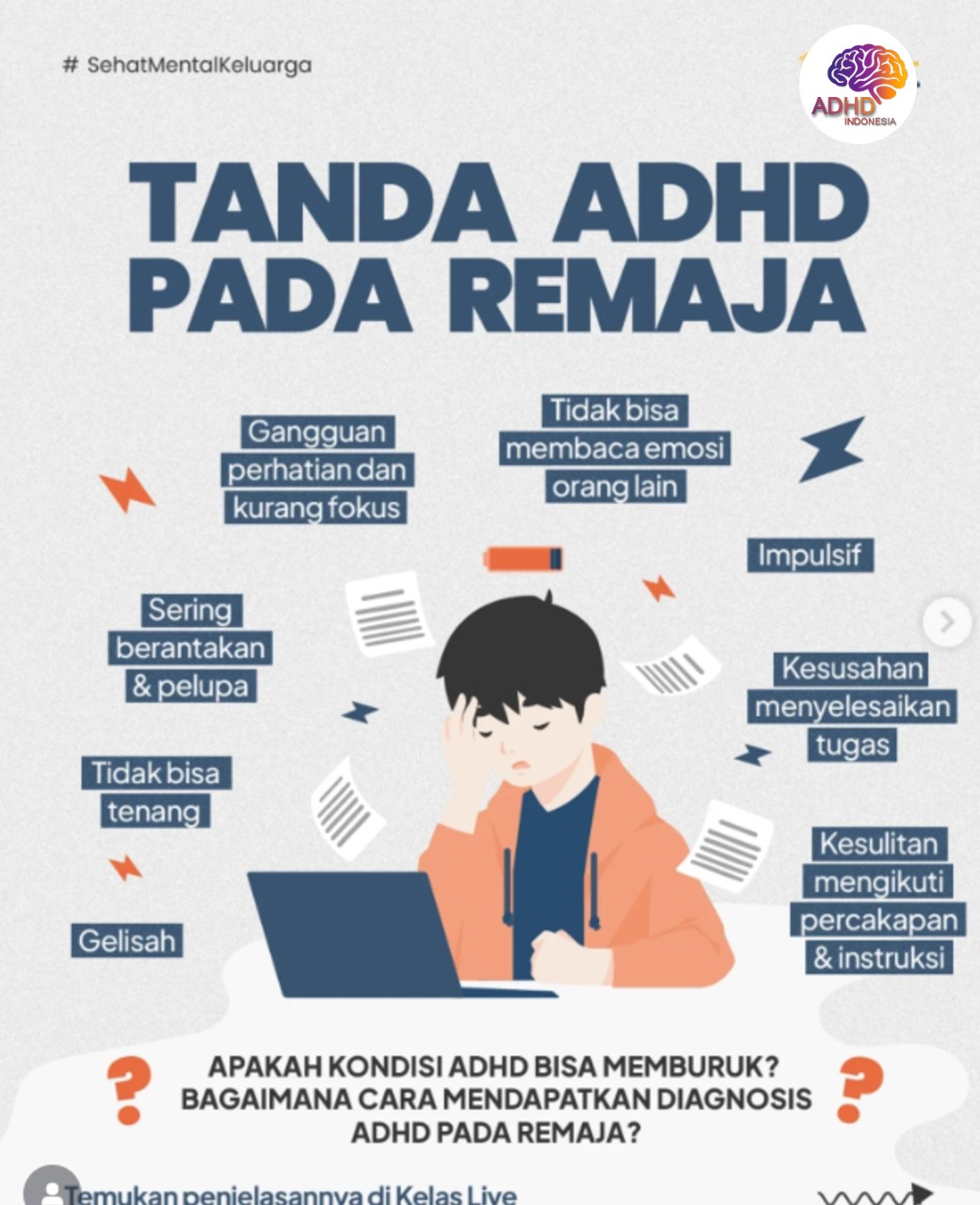 Screening ADHD Non-Diagnostik: Edukasi Awal bagi Orang Tua di Kabupaten Banjarnegara